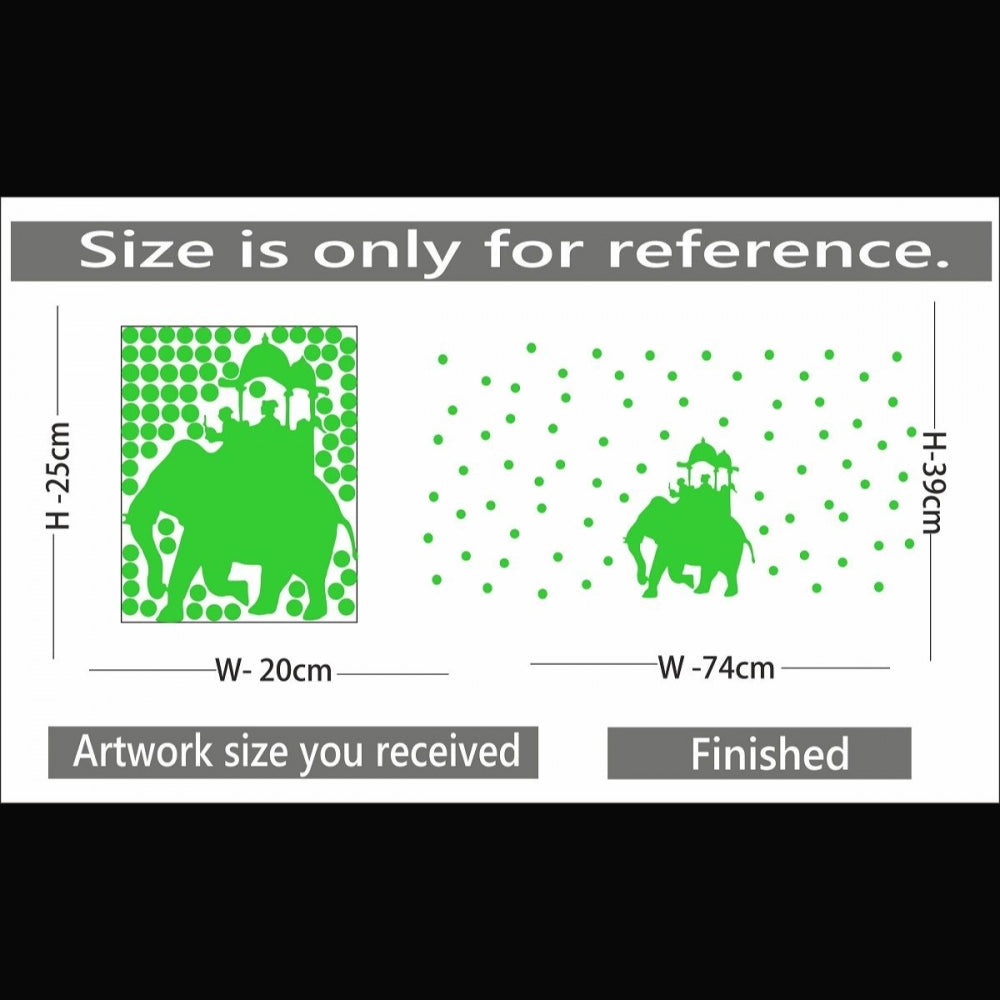 Pretty Green Kids Room Decor Radium Wall Sticker