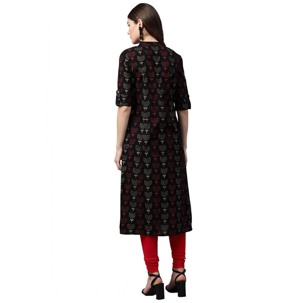 Classy Cotton Printed A Line Kurti