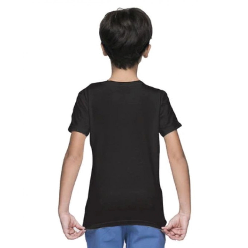 Stunning Boys Cotton Plain Half Sleeve T Shirt