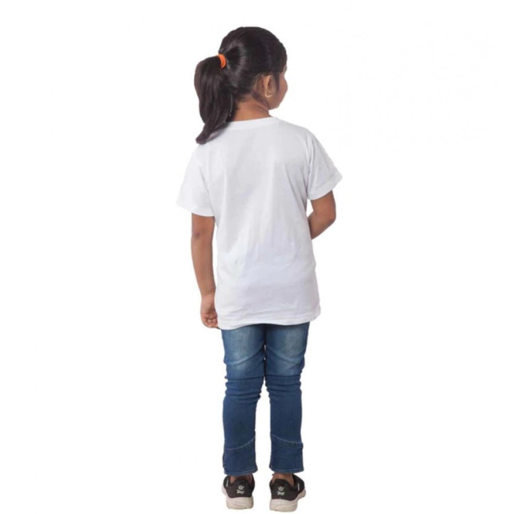Beautiful Girls Cotton Bubo Half Sleeve T Shirt