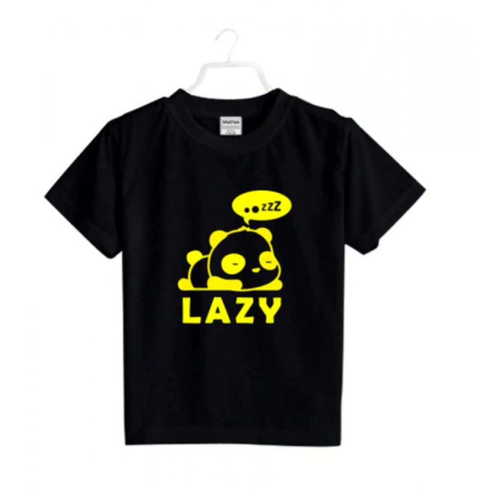 Alluring Boys Cotton Lazy Half Sleeve T Shirt