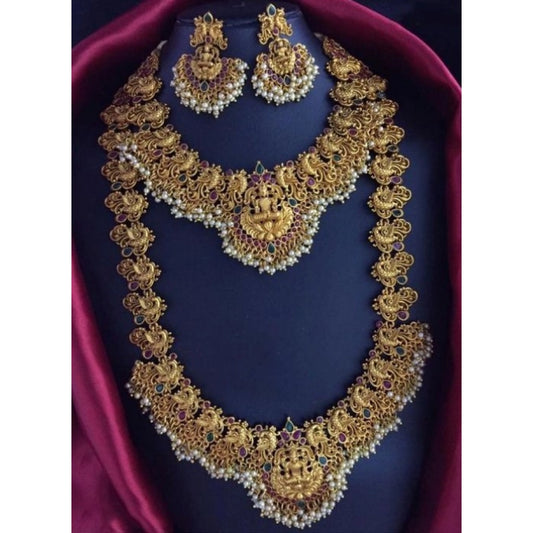 Traditional Elegent Combo Of Jewellery Set