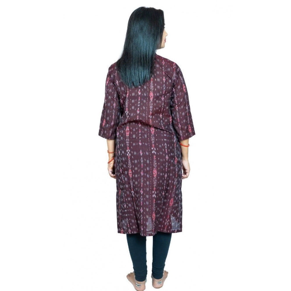 Ravishing Handloom Pure Cotton Straight Kurti