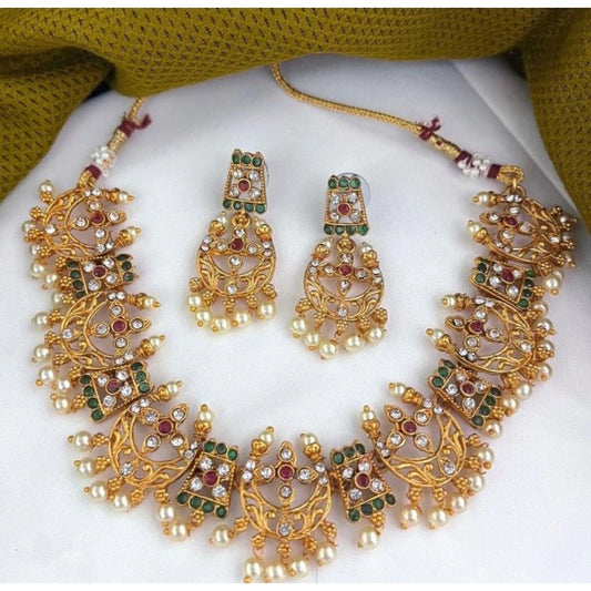 Traditional Ethnic Style Necklace Set