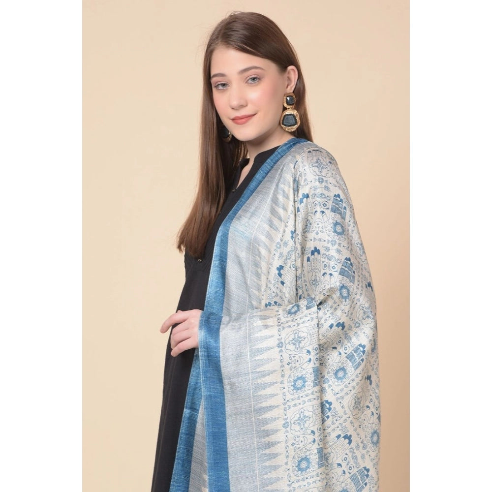 Graceful Women's Art Silk Printed Dupatta