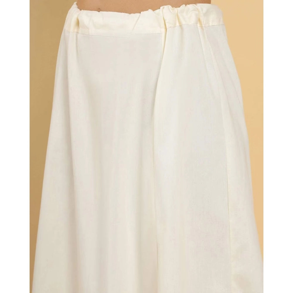 Wonderful Women's Cotton Solid Free Size Petticoat