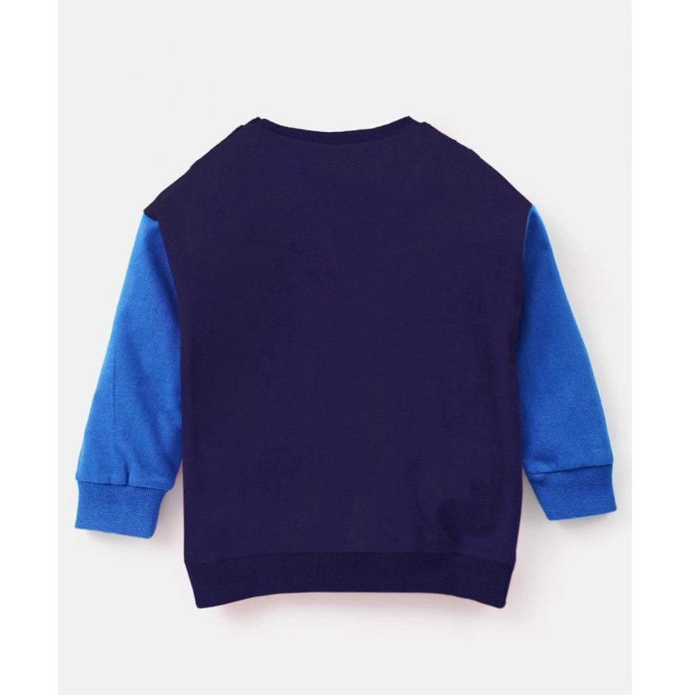 Dashing Boy's Casual Full Sleeve Printed Cotton T Shirt With Pant