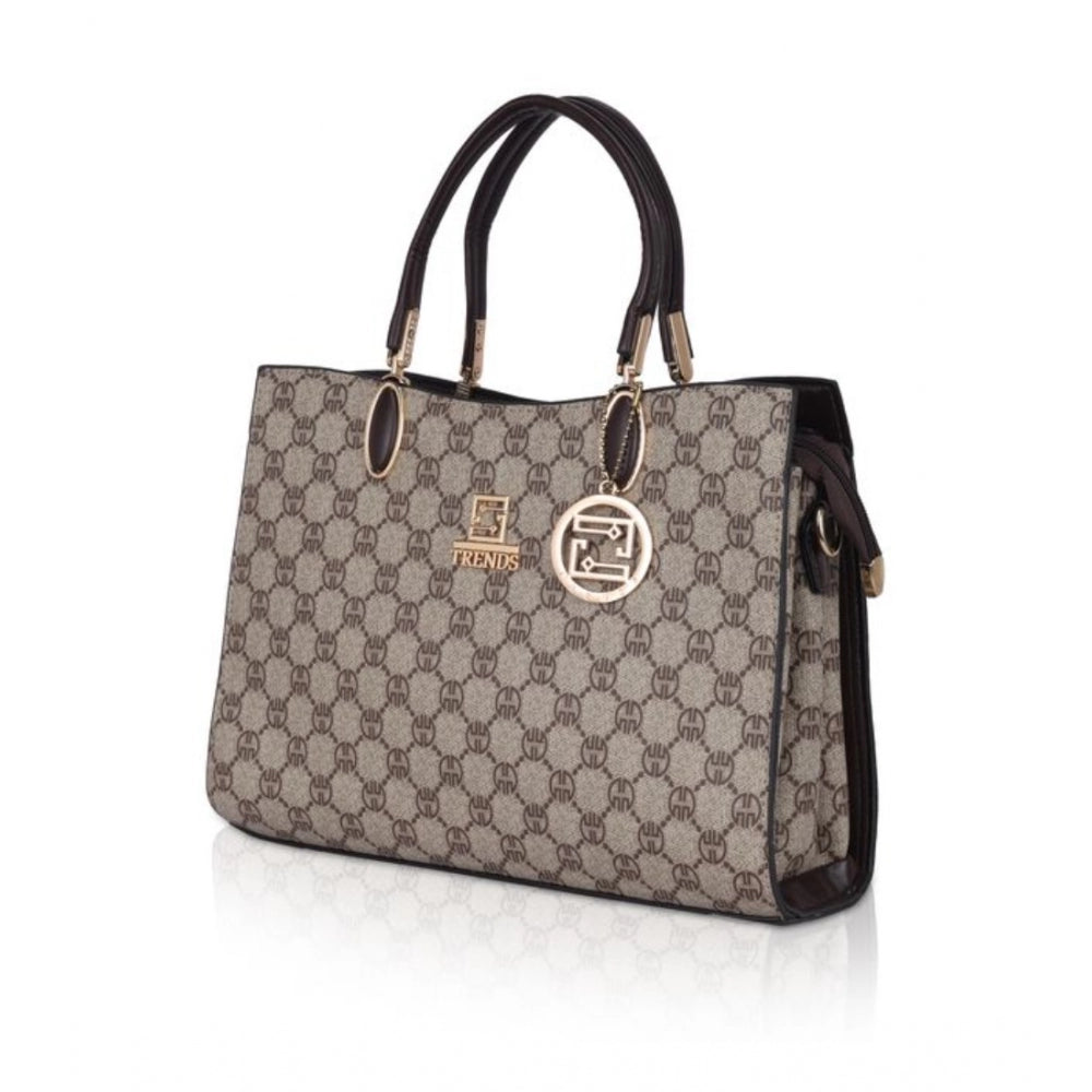 Pretty Women's Faux Leather Printed Handbag