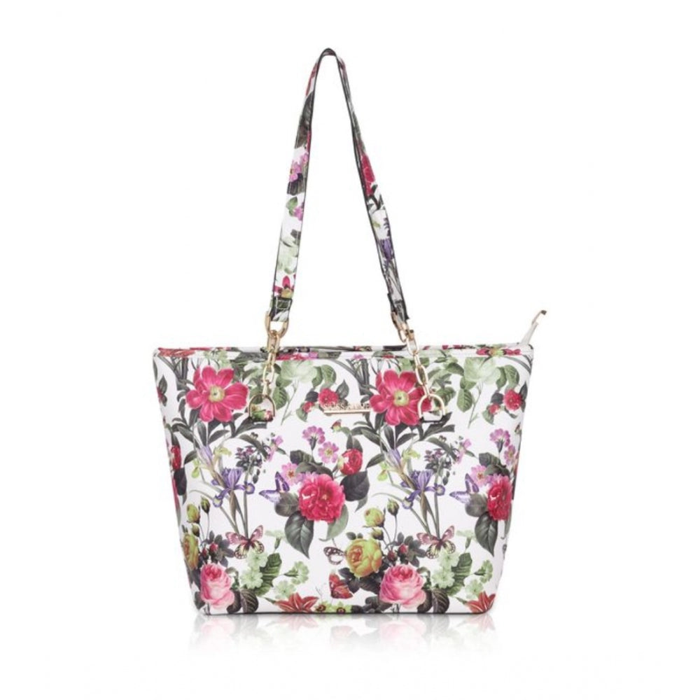 Designer Women's Faux Leather Printed Tote Bag