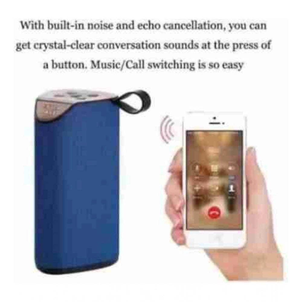 Amazing Plastic Rubber Wireless TG111 Bluetooth Speaker