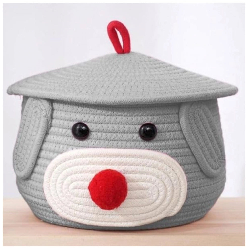 Amazing Cotton Gudda Pack of 1 Storage Basket For Clothes