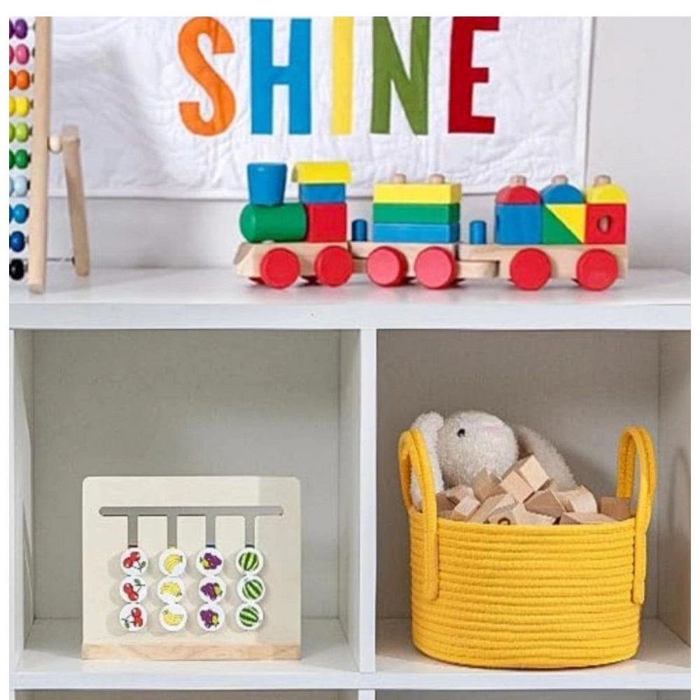 Ravishing Cotton Basket Inch Pack of 1 Storage Basket For Clothes