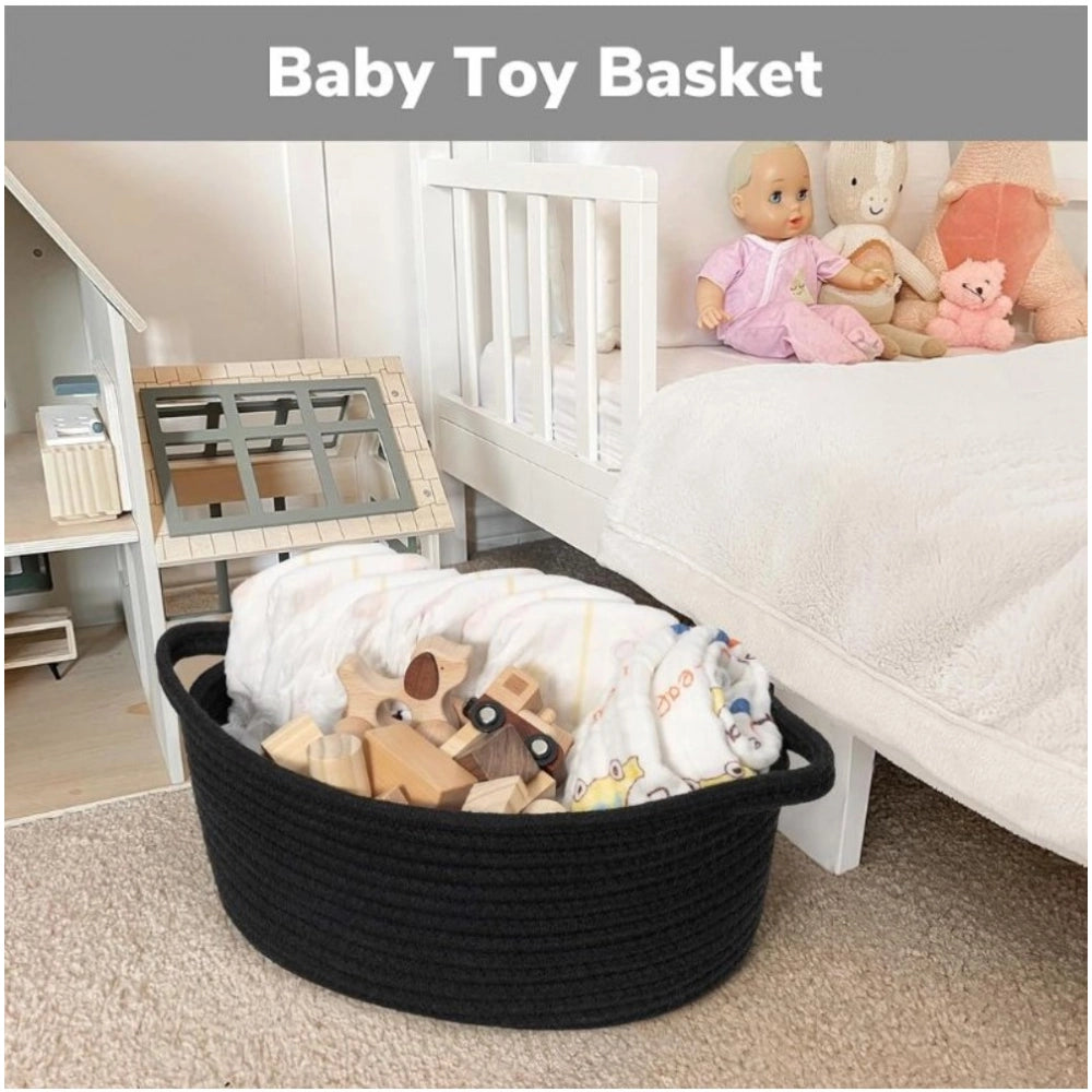 Marvellous Cotton Baby Gift Basket Pack of 1 Storage Basket For Clothes