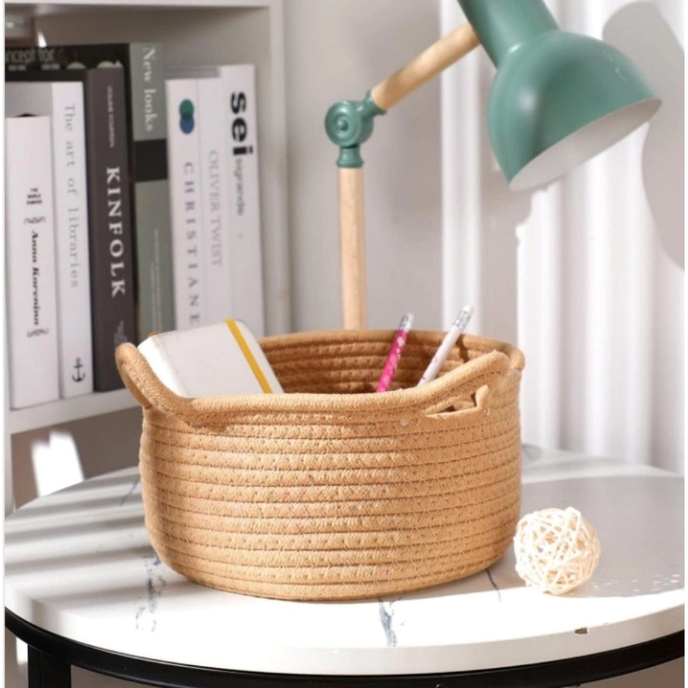 Ravishing Cotton Cat Basket Inch Pack of 1 Storage Basket For Clothes