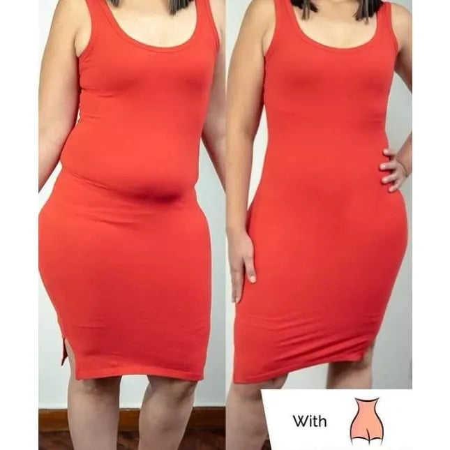 Body 4-in-1 Shaper - Quick Slim Shape Wear Tummy, Back, Thighs, Hips - Effective Seamless Tummy Tucker