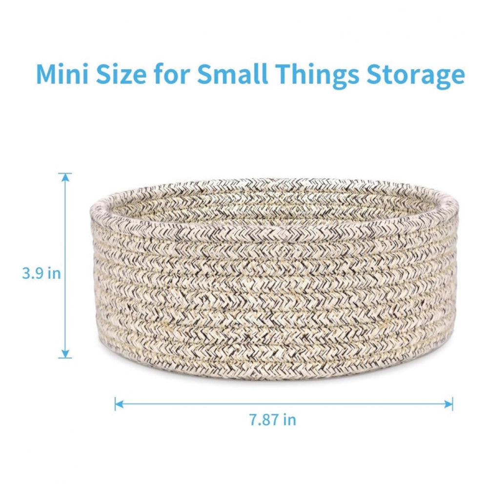 Superior Cotton 8x3 Inch Kidi Round 1 Pcs Bedside Organizer