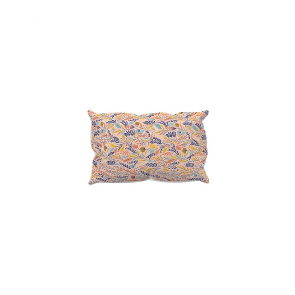 Magnificent Microfiber Floral Printed Single Bedsheet with 1 Pillow Cover
