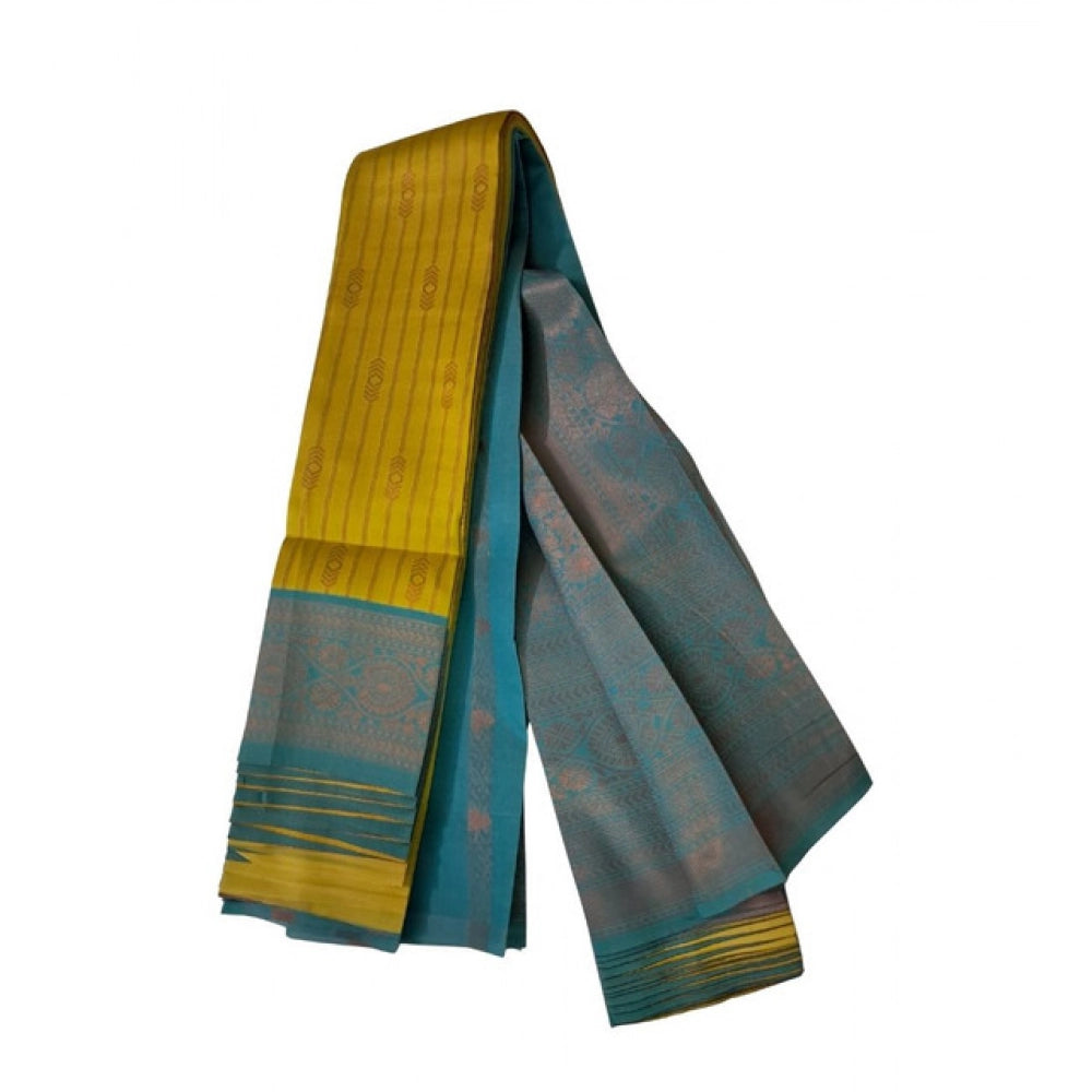 Twinkling Women's Soft Silk Wooven Saree With Blouse Piece