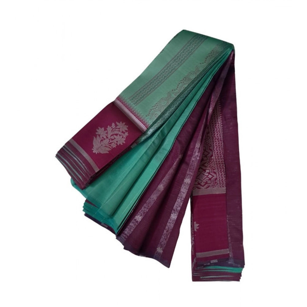 Twinkling Women's Soft Silk Wooven Saree With Blouse Piece