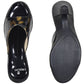 Women's Black Synthetic Solid Fashion Flats