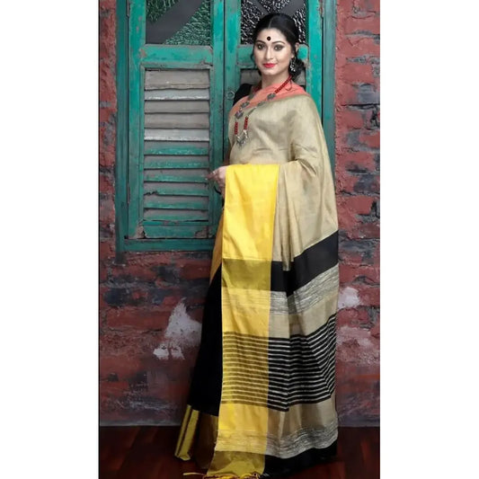Attractive Handloom Cotton Silk Saree