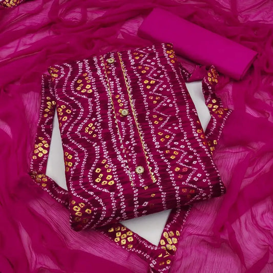 Glorious Cotton Printed Salwar Suit Dress Material