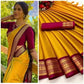 Fancy Aura Cotton Silk Saree With Blouse Piece