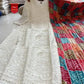 Classic Cambric Cotton Embroidered Gown with Dupatta