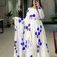 Fancy Georgette Gown With Dupatta