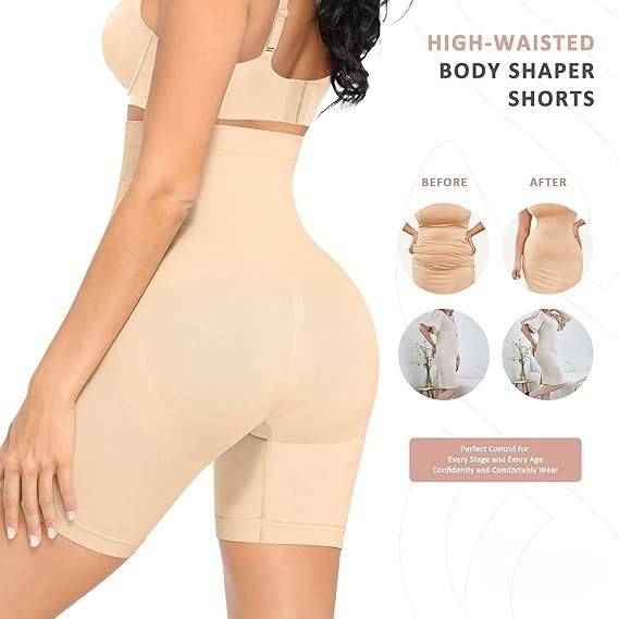 Body 4-in-1 Shaper - Quick Slim Shape Wear Tummy, Back, Thighs, Hips - Effective Seamless Tummy Tucker
