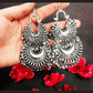 Stylish Silver Plated Afgani Earrings
