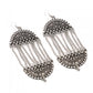 Stylish Silver Plated Hook Dangler Hanging Earrings