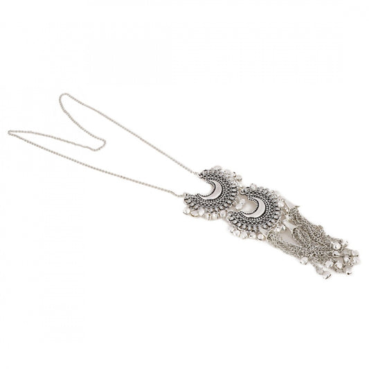 Designer Antique Oxidized Silver Fancy Necklace Fashion Jewellery