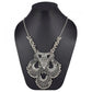 Designer Boho Tribal Gypsy Silver Necklace