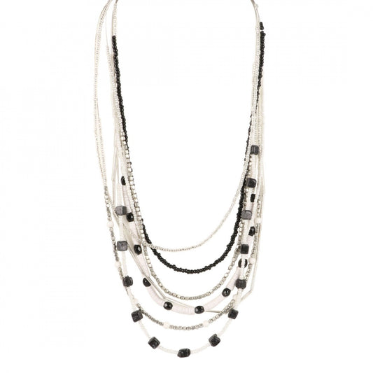 Designer Fashion Multi Layer Beads Necklace