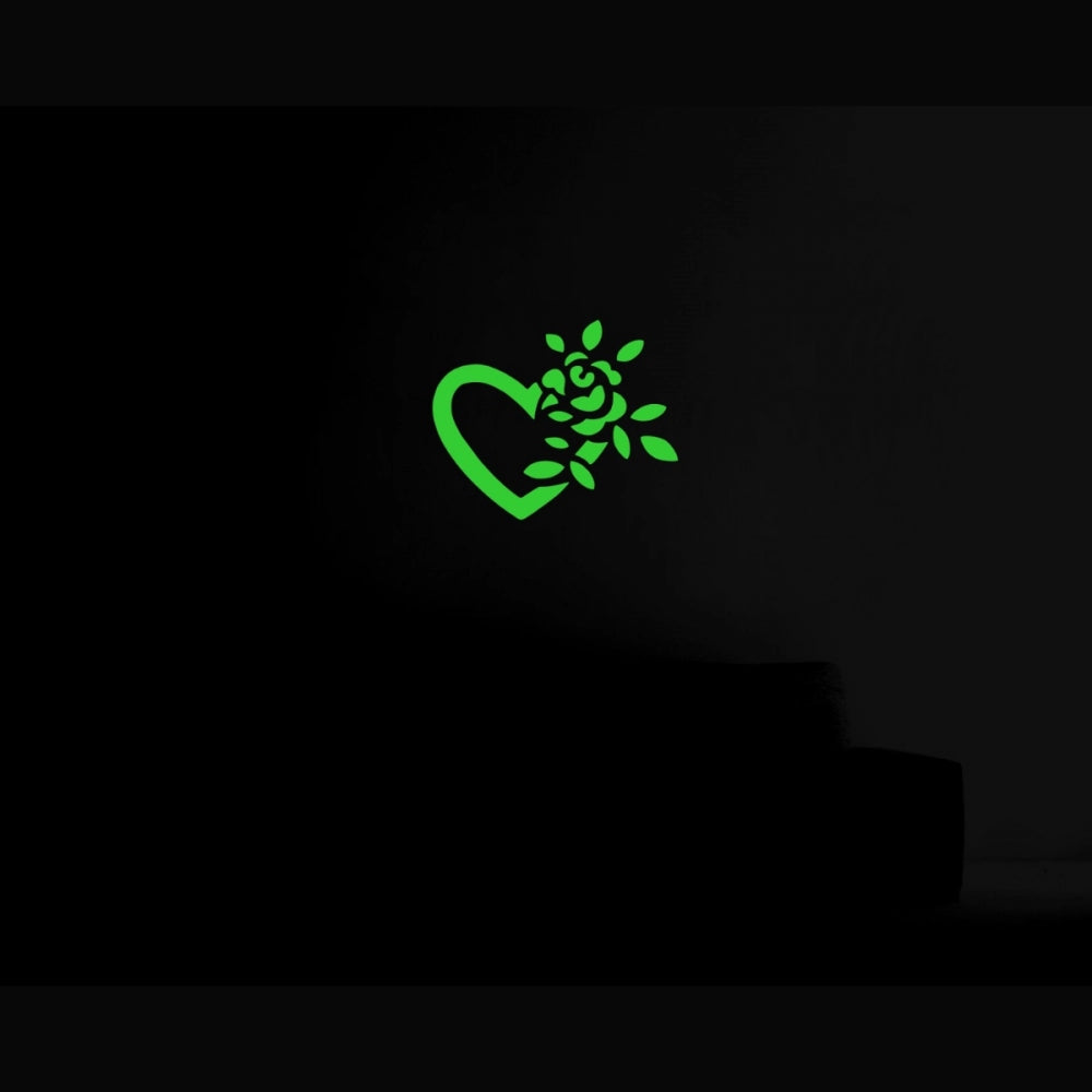 Beautiful Green Decorative Radium Wall Sticker