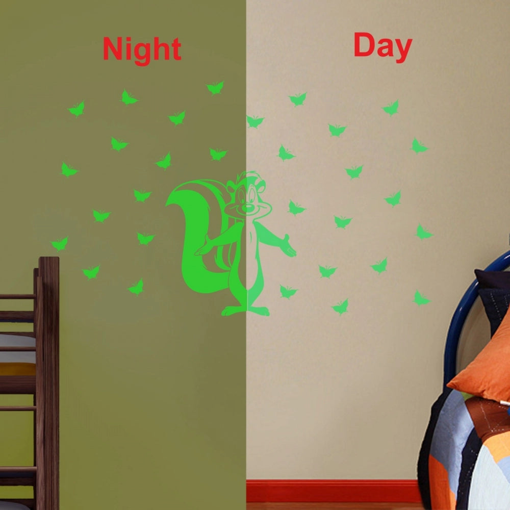 Pretty Green Kids Room Decor Radium Wall Sticker