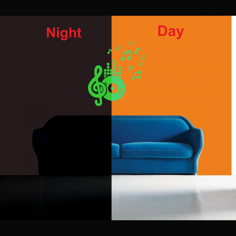 Beautiful Green Decorative Radium Wall Sticker