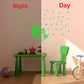 Pretty Green Kids Room Decor Radium Wall Sticker