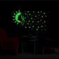 Beautiful Green Decorative Radium Wall Sticker