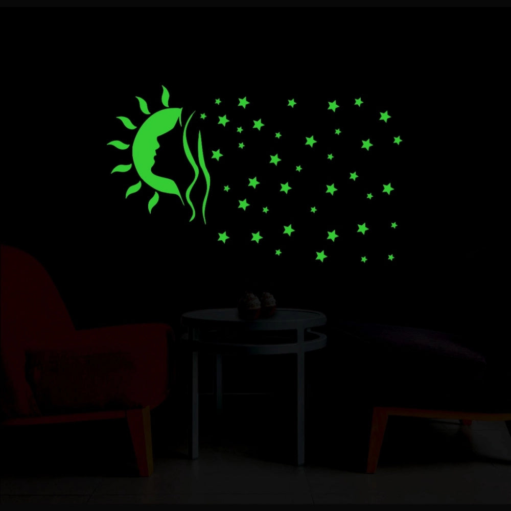 Beautiful Green Decorative Radium Wall Sticker