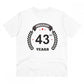 Men's PC Cotton 43rd Anniversary Printed T Shirt