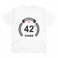 Men's PC Cotton 42nd Anniversary Printed T Shirt