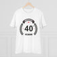 Men's PC Cotton 40th Anniversary Printed T Shirt