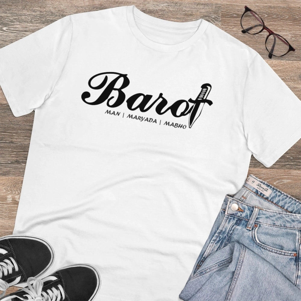 Men's PC Cotton Cast Design Barot Printed T Shirt