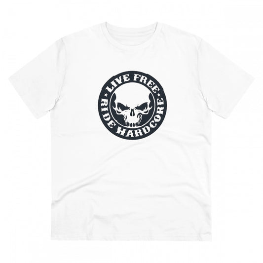 Men's PC Cotton Bike Ride Design Printed T Shirt