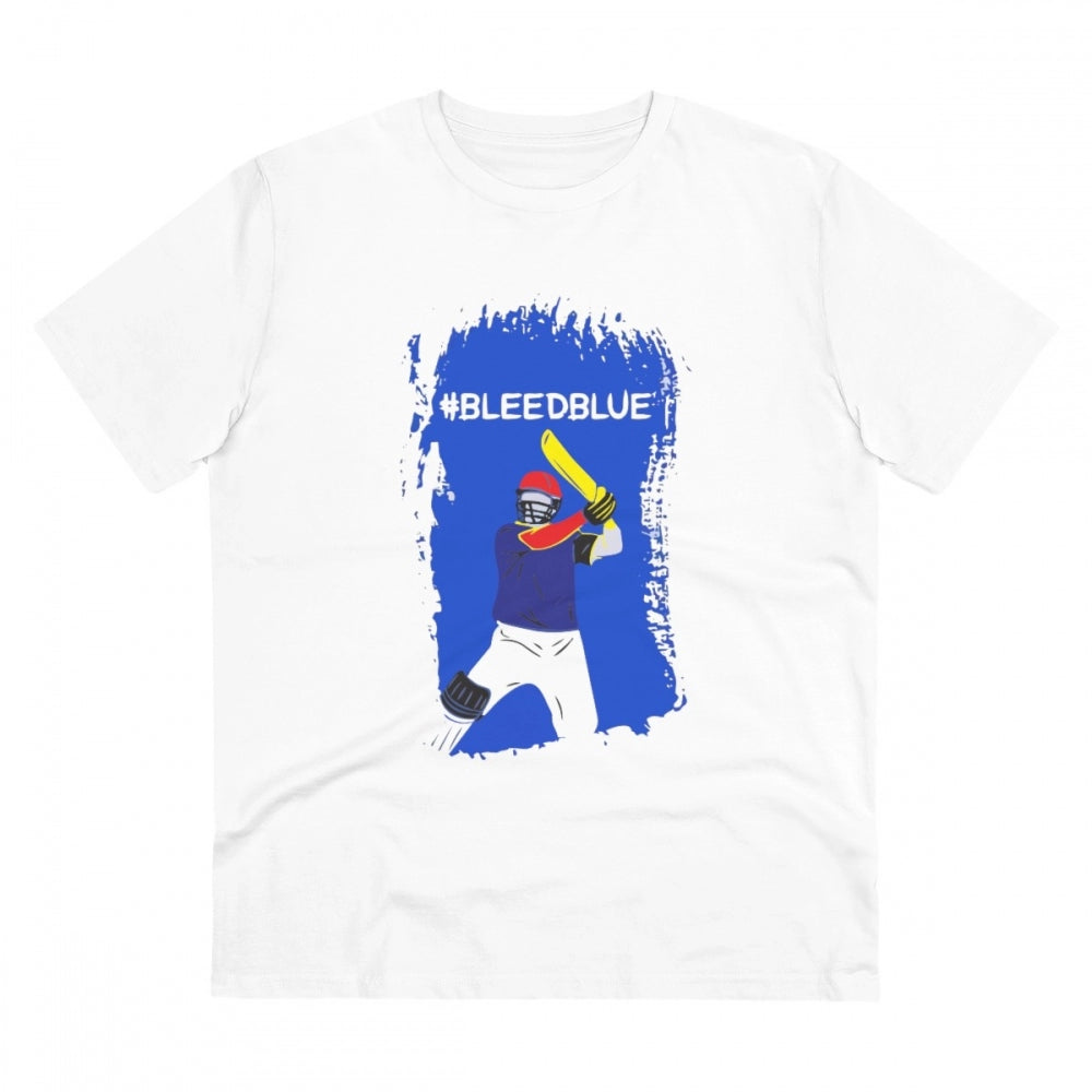 Men's PC Cotton Cricket Design Printed T Shirt