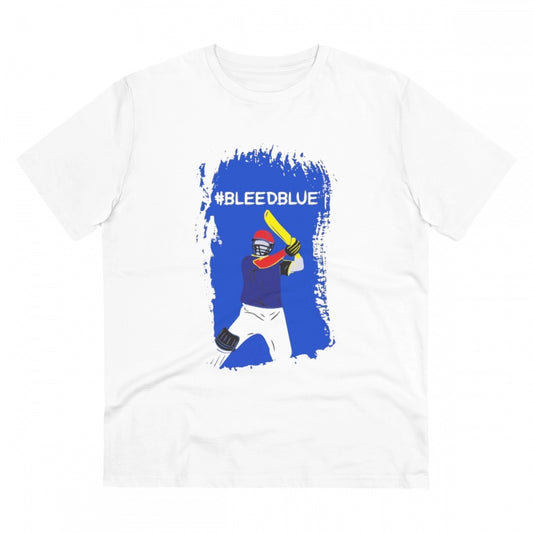 Men's PC Cotton Cricket Design Printed T Shirt