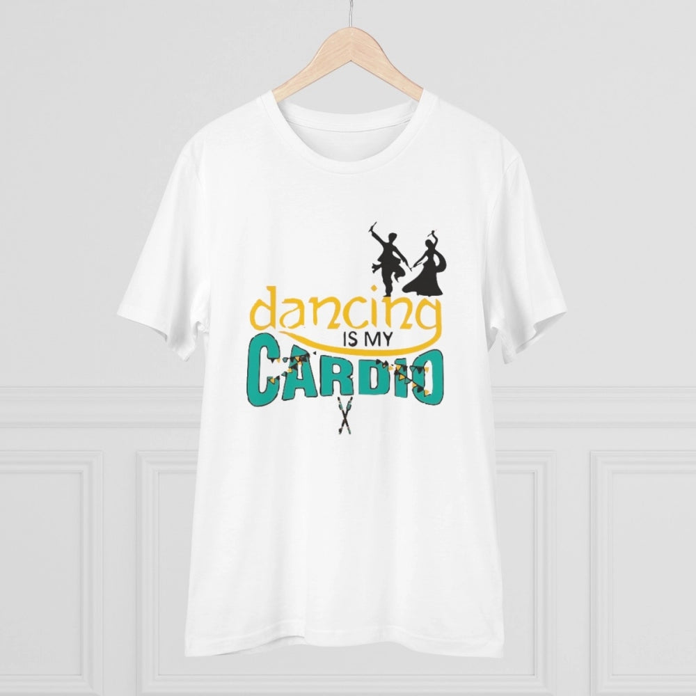Men's PC Cotton Dancing Is My Cardio Printed T Shirt