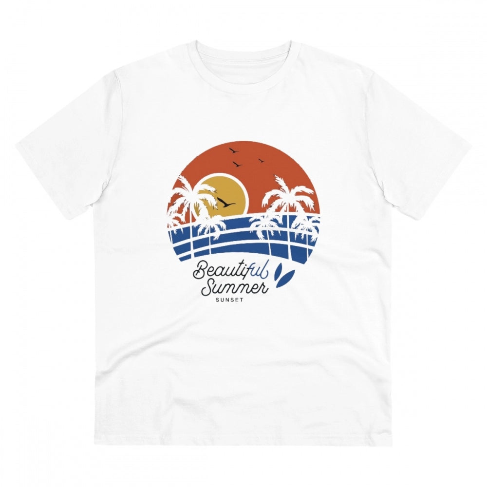 Men's PC Cotton Beautiful Summer Printed T Shirt